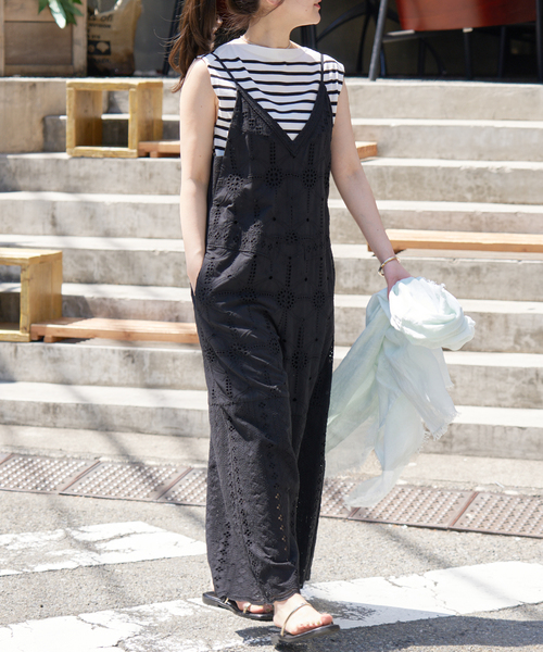 IENA（イエナ）の「《WEB限定/追加6》レースオールインワン（ワンピース・レディース・ブラック・38/36）」の21枚目の写真