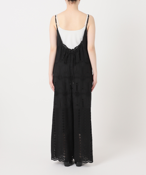 IENA（イエナ）の「《WEB限定/追加6》レースオールインワン（ワンピース・レディース・ブラック・38/36）」の4枚目の写真