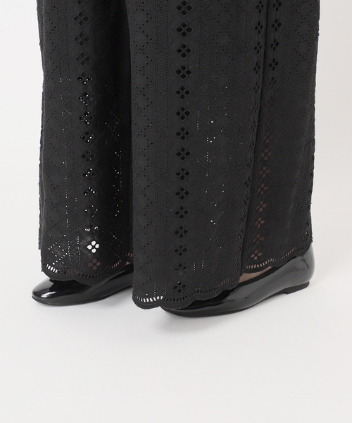 IENA（イエナ）の「《WEB限定/追加6》レースオールインワン（ワンピース・レディース・ブラック・38/36）」の9枚目の写真