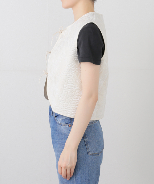 mii(ミー)の「【Mii / ミイ】HAND EMBROIDERED QUILTED JK(その他アウター・レディース・アイボリー・MEDIUM)」の11枚目の写真