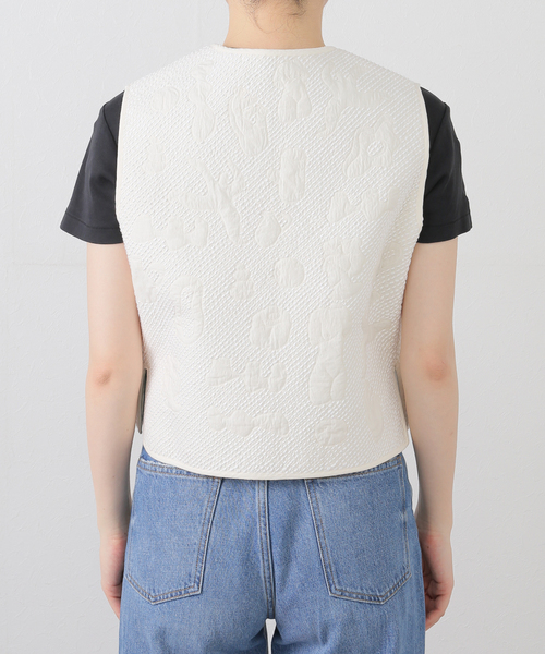 mii(ミー)の「【Mii / ミイ】HAND EMBROIDERED QUILTED JK(その他アウター・レディース・アイボリー・MEDIUM)」の12枚目の写真