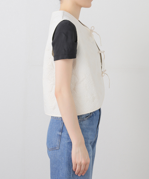 mii(ミー)の「【Mii / ミイ】HAND EMBROIDERED QUILTED JK(その他アウター・レディース・アイボリー・MEDIUM)」の13枚目の写真
