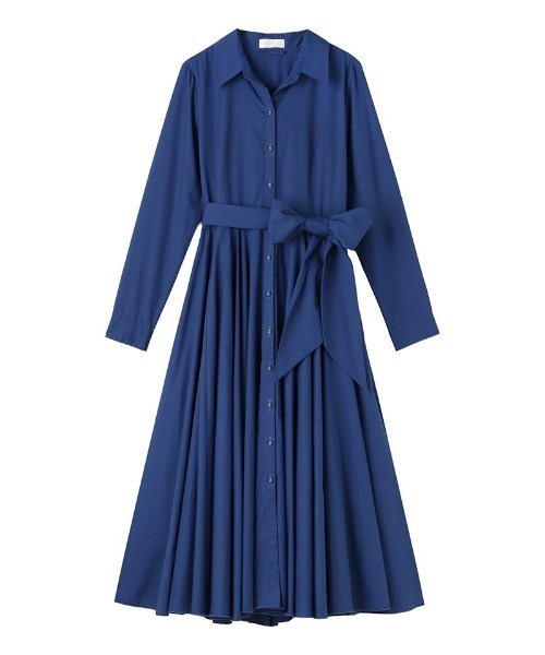 オードリールックエアリーワンピース・長袖（ワンピース