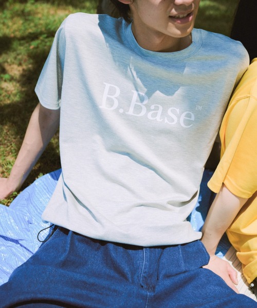 BROKEN BASE（ブロークンベース）の「B.BaseドローコードダンボールTee（Tシャツ/カットソー・メンズ・ホワイト/ブラウン/ネイビー/イエロー/アッシュ/ブルー・SMALL/MEDIUM/LARGE）」の3枚目の写真