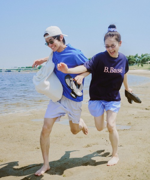 BROKEN BASE（ブロークンベース）の「B.BaseドローコードダンボールTee（Tシャツ/カットソー・メンズ・ホワイト/ブラウン/ネイビー/イエロー/アッシュ/ブルー・SMALL/MEDIUM/LARGE）」の10枚目の写真