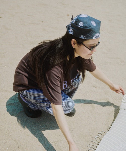 BROKEN BASE（ブロークンベース）の「B.BaseドローコードダンボールTee（Tシャツ/カットソー・メンズ・ホワイト/ブラウン/ネイビー/イエロー/アッシュ/ブルー・SMALL/MEDIUM/LARGE）」の19枚目の写真