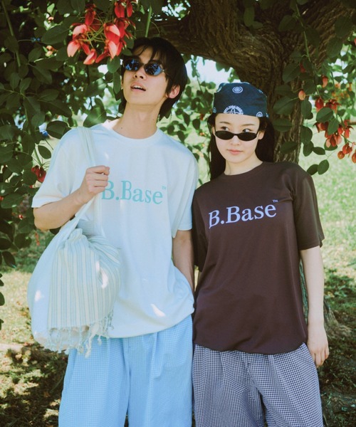 BROKEN BASE（ブロークンベース）の「B.BaseドローコードダンボールTee（Tシャツ/カットソー・メンズ・ホワイト/ブラウン/ネイビー/イエロー/アッシュ/ブルー・SMALL/MEDIUM/LARGE）」の15枚目の写真