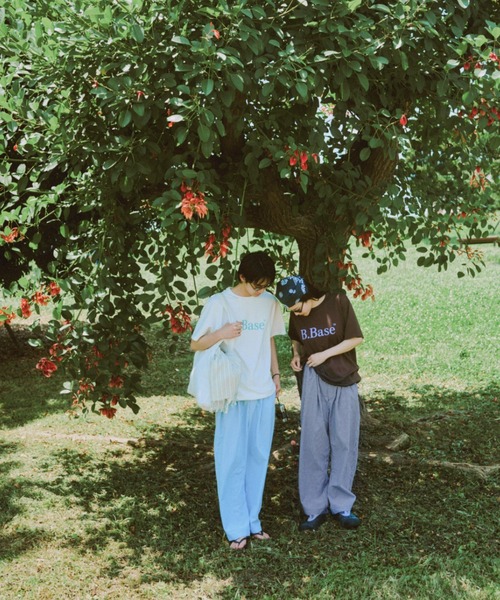 BROKEN BASE（ブロークンベース）の「B.BaseドローコードダンボールTee（Tシャツ/カットソー・メンズ・ホワイト/ブラウン/ネイビー/イエロー/アッシュ/ブルー・SMALL/MEDIUM/LARGE）」の17枚目の写真