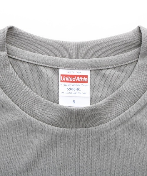 United Athle(ユナイテッドアスレ)の「United Athle ユナイテッドアスレ 4.1オンス ドライアスレチック Tシャツ(Tシャツ/カットソー・メンズ・ネイビー/パープル/イエロー/コバルトブルー/グリーン系その他/バーガンディー/ホワイト/レッド/ブラック/グレー系その他/ベビーピンク/グレー・L/M/XL/S)」の14枚目の写真