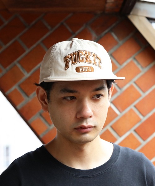HUF（ハフ）の「HUF FUCK ITキャップ（キャップ・メンズ・ブラック/サンドベージュ/グリーン系その他・FREE）」の14枚目の写真