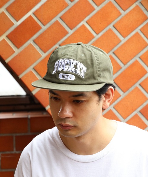 HUF（ハフ）の「HUF FUCK ITキャップ（キャップ・メンズ・ブラック/サンドベージュ/グリーン系その他・FREE）」の11枚目の写真