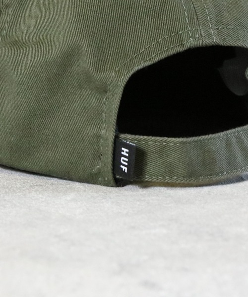 HUF（ハフ）の「HUF FUCK ITキャップ（キャップ・メンズ・ブラック/サンドベージュ/グリーン系その他・FREE）」の7枚目の写真