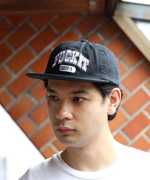 HUF（ハフ）の「HUF FUCK ITキャップ（キャップ・メンズ・ブラック/サンドベージュ/グリーン系その他・FREE）」の18枚目の写真