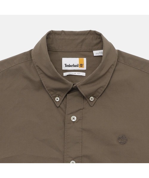 Timberland(ティンバーランド)の「長袖 ストレッチ ポプリン シャツ メンズ(シャツ/ブラウス・メンズ・カーキ・XX-LARGE/X-LARGE/SMALL/MEDIUM/LARGE)」の6枚目の写真