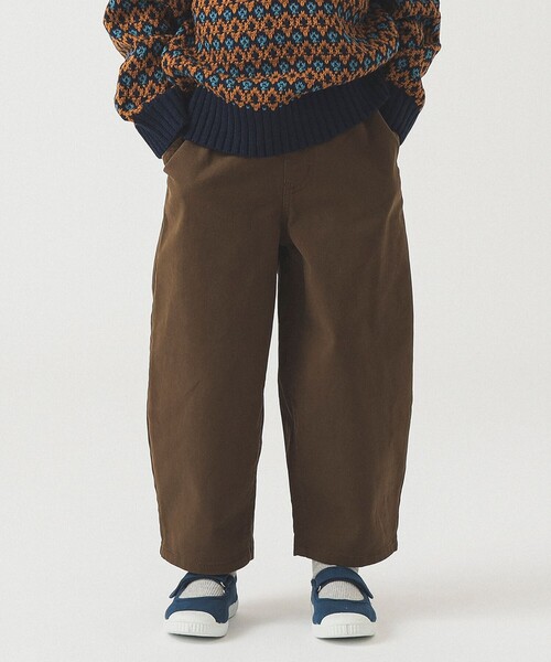 B:MING by BEAMS(ビーミングバイビームス)の「らくらく ストレッチ チノパンツ(100~150cm)(チノパンツ・キッズ・ベージュ/オリーブ/ホワイト系その他5/ブラウン・150/140/120/110/130/100)」の1枚目の写真