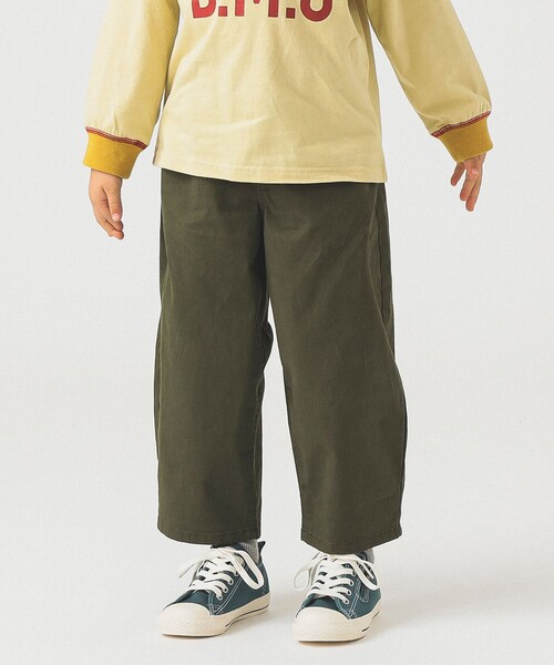 B:MING by BEAMS(ビーミングバイビームス)の「らくらく ストレッチ チノパンツ(100~150cm)(チノパンツ・キッズ・ベージュ/オリーブ/ホワイト系その他5/ブラウン・150/140/120/110/130/100)」の9枚目の写真