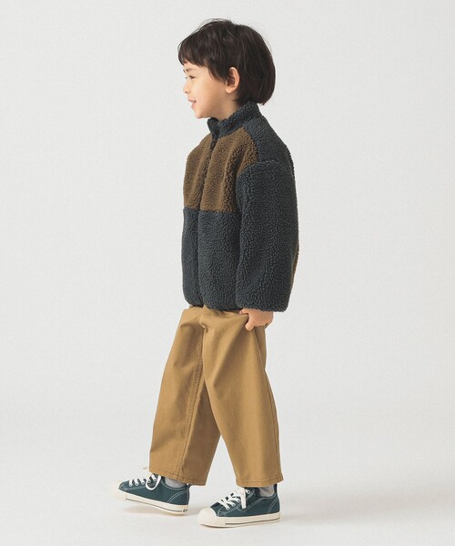 B:MING by BEAMS(ビーミングバイビームス)の「らくらく ストレッチ チノパンツ(100~150cm)(チノパンツ・キッズ・ベージュ/オリーブ/ホワイト系その他5/ブラウン・150/140/120/110/130/100)」の12枚目の写真