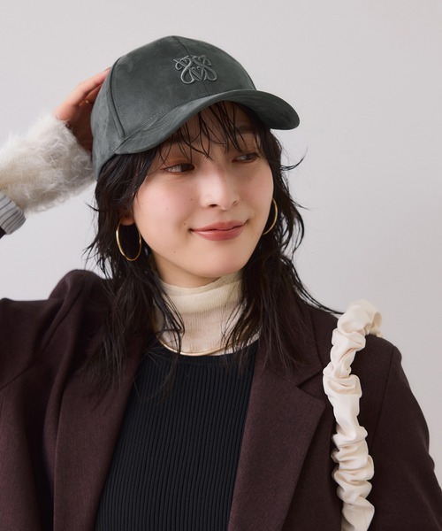 スエードロゴキャップ/追加（キャップ）｜VIS（ビス）のファッション