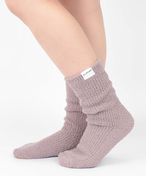 JILL STUART（ジルスチュアート）の「≪WEB限定≫JILLSTUART レディース マシュマロ ルームソックス 93140009（ソックス/靴下・レディース・パープル/グレー/ローズ・23-25cm）」の3枚目の写真