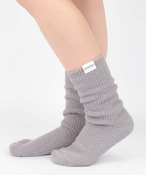 JILL STUART（ジルスチュアート）の「≪WEB限定≫JILLSTUART レディース マシュマロ ルームソックス 93140009（ソックス/靴下・レディース・パープル/グレー/ローズ・23-25cm）」の2枚目の写真