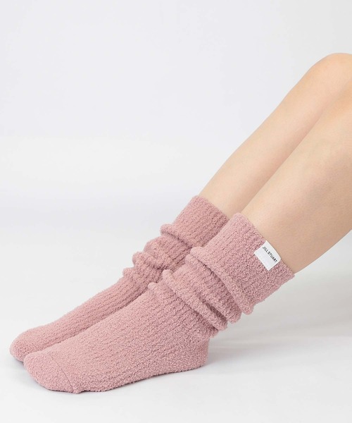 JILL STUART（ジルスチュアート）の「≪WEB限定≫JILLSTUART レディース マシュマロ ルームソックス 93140009（ソックス/靴下・レディース・パープル/グレー/ローズ・23-25cm）」の6枚目の写真