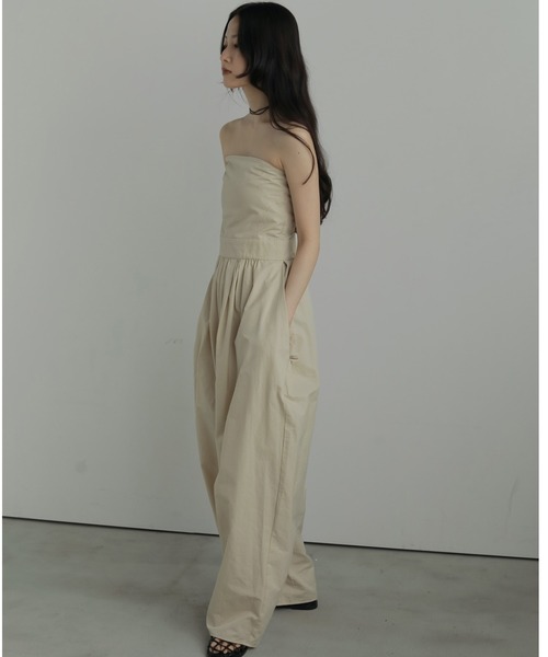 anuke（アンヌーク）の「anuke Cotton Gather Combinaison