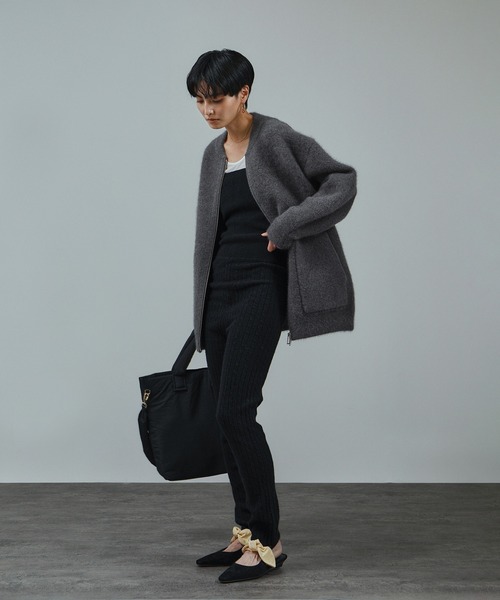 FORMO ジップアップブルゾン FOXカシミヤジップブルゾン（ブルゾン）｜SALON adam et rope