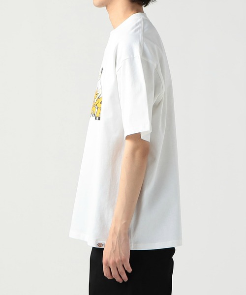 Dickies(ディッキーズ)の「Dickies/ディッキーズ DickiesxESOW 半袖Tシャツ(spray)(Tシャツ/カットソー・メンズ・ホワイト/ブラック/ブラウン・X-LARGE/LARGE/MEDIUM)」の9枚目の写真