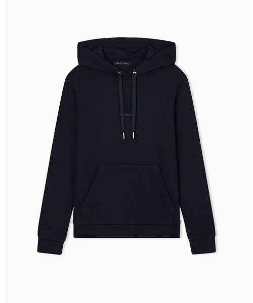 A|X アルマーニ エクスチェンジ】ストーンロゴ フーデッド