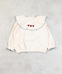 LSP WOW（エルエスピーワオ）の「【LSP WOW!】両面ワッフル襟刺繍メローカットソー（スウェット・キッズ）」