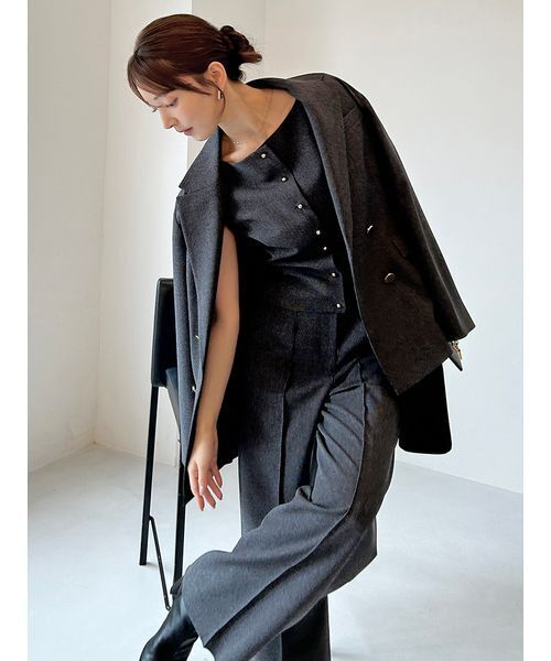 Sustainableキャミベストトップス（キャミソール）｜SNIDEL