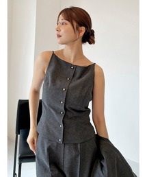 SNIDEL | Sustainableキャミベストトップス(キャミソール)