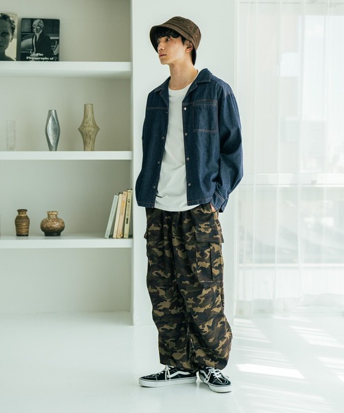 LAKOLE（ラコレ）の「迷彩カーゴパンツ / 587167（その他パンツ・メンズ・カーキ・LARGE/X-LARGE/MEDIUM）」の6枚目の写真