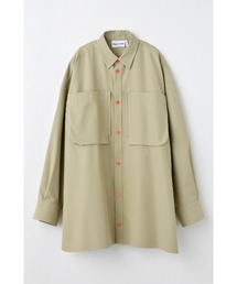 nagonstans ナゴンスタンス　ブラウス　シャツ　カットソー　トップス nagonstans(ナゴンスタンス)｜wide box shirt/シャツ/Salt の