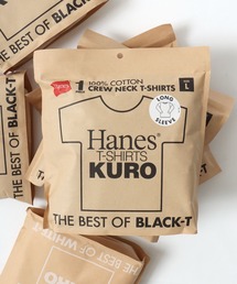 HANES(wCY)Hanes/փCY T-SHIRTS KURO/N  n N[lbN TVc/OX[uTVc/1P pbNT/fB[X Y(TVc/Jbg\[)