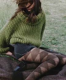 SWEDISH STOCKING（スウェディッシュストッキングス）の「Rebecka Argyle Tights Dark Brown（タイツ/ストッキング・レディース）」