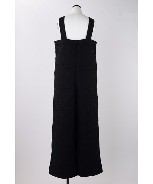 WaterRepellentストレッチ キルトサロペット（サロペット