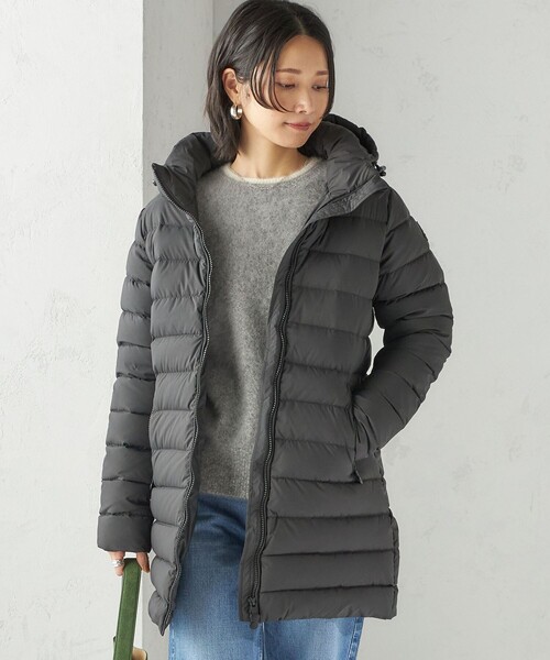 Pyrenex(ピレネックス)の「【SHIPS別注】PYRENEX:SPOUTNIC LONG SOFT(ダウンジャケット/コート・レディース・ブラック/ネイビー・38/40)」の15枚目の写真