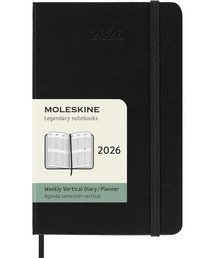 MOLESKINE(XL)2026N 1n܂ 12 EB[N[_CA[ o[`J |PbgTCY (9cm×c14cm) n[hJo[ ubN(蒠/)