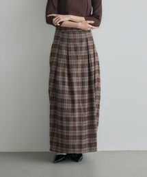 kivi（キヴィ）の「チェックコクーンSK（スカート）」