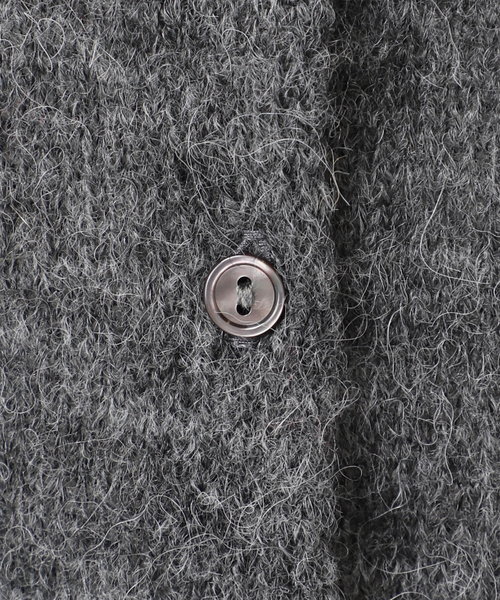 CITYSHOP（シティーショップ）の「LONG LONG SLEEVE カーディガン：ニット（ニット/セーター・レディース・グレー/レッド・FREE）」の18枚目の写真