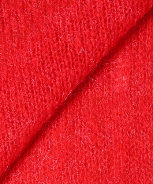 CITYSHOP（シティーショップ）の「LONG LONG SLEEVE カーディガン：ニット（ニット/セーター・レディース・グレー/レッド・FREE）」の20枚目の写真