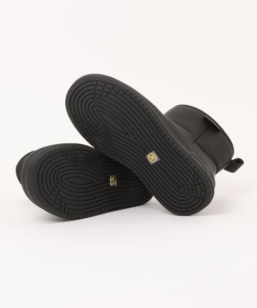 ALL BLACK(オールブラック)の「【厚底/3.5cm/ボア】ボアライニングショートブーツ(ブーツ・レディース・ブラック・36/37/39/38/40)」の3枚目の写真