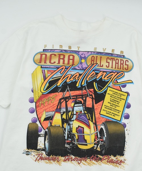 LABORATORY R（ラボラトリーアール）の「【USED】90’s ARIZONA “NCRA ALL STARS Challenge” レーシング Tシャツ USA製（Tシャツ/カットソー・メンズ・ホワイト・LARGE）」の2枚目の写真