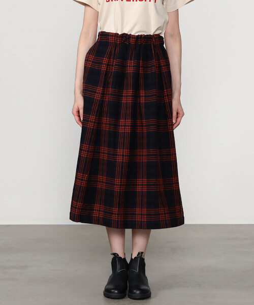 GALLEGO DESPORTES（ギャレゴデスポート）の「GALLEGO DESPORTES | ウールナイロン エラスティックスカート WOMEN（スカート・レディース・A・S）」の6枚目の写真