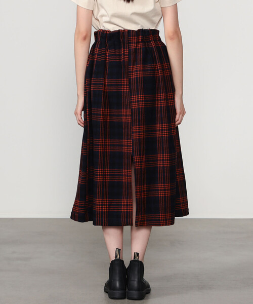 GALLEGO DESPORTES（ギャレゴデスポート）の「GALLEGO DESPORTES | ウールナイロン エラスティックスカート WOMEN（スカート・レディース・A・S）」の8枚目の写真