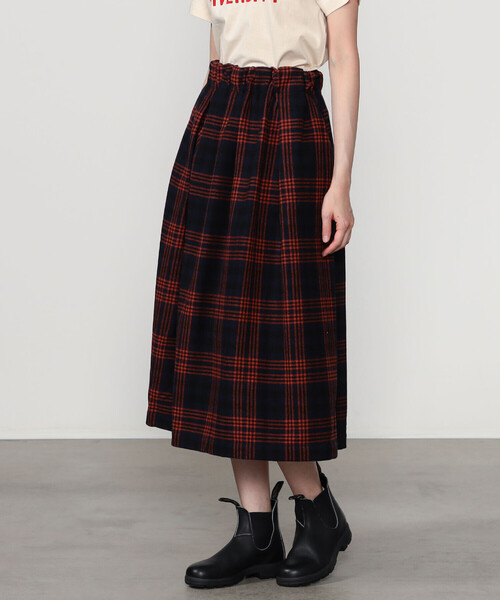 GALLEGO DESPORTES（ギャレゴデスポート）の「GALLEGO DESPORTES | ウールナイロン エラスティックスカート WOMEN（スカート・レディース・A・S）」の9枚目の写真