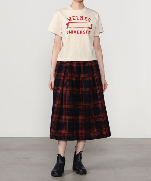 GALLEGO DESPORTES（ギャレゴデスポート）の「GALLEGO DESPORTES | ウールナイロン エラスティックスカート WOMEN（スカート・レディース・A・S）」の10枚目の写真