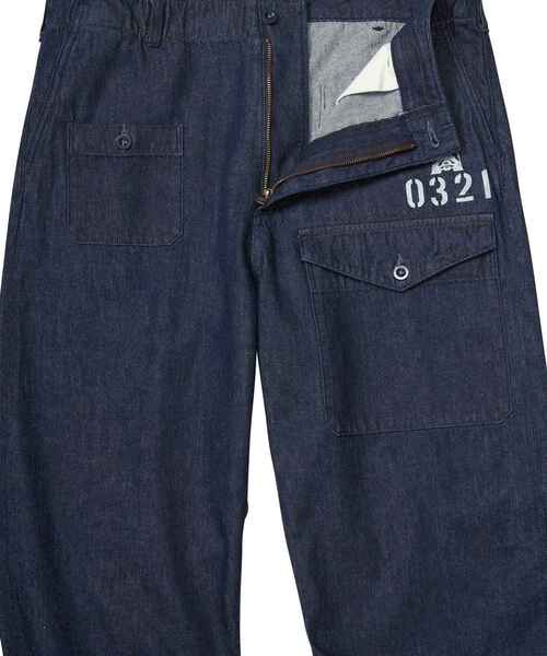 HYSTERIC GLAMOUR(ヒステリックグラマー)の「HYSTERIC 0321 トラウザーパンツ(その他パンツ・メンズ・ダークインディゴブルー/グリーン/ブラック・SMALL/MEDIUM/LARGE)」の7枚目の写真