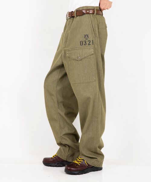 HYSTERIC GLAMOUR(ヒステリックグラマー)の「HYSTERIC 0321 トラウザーパンツ(その他パンツ・メンズ・ダークインディゴブルー/グリーン/ブラック・SMALL/MEDIUM/LARGE)」の13枚目の写真